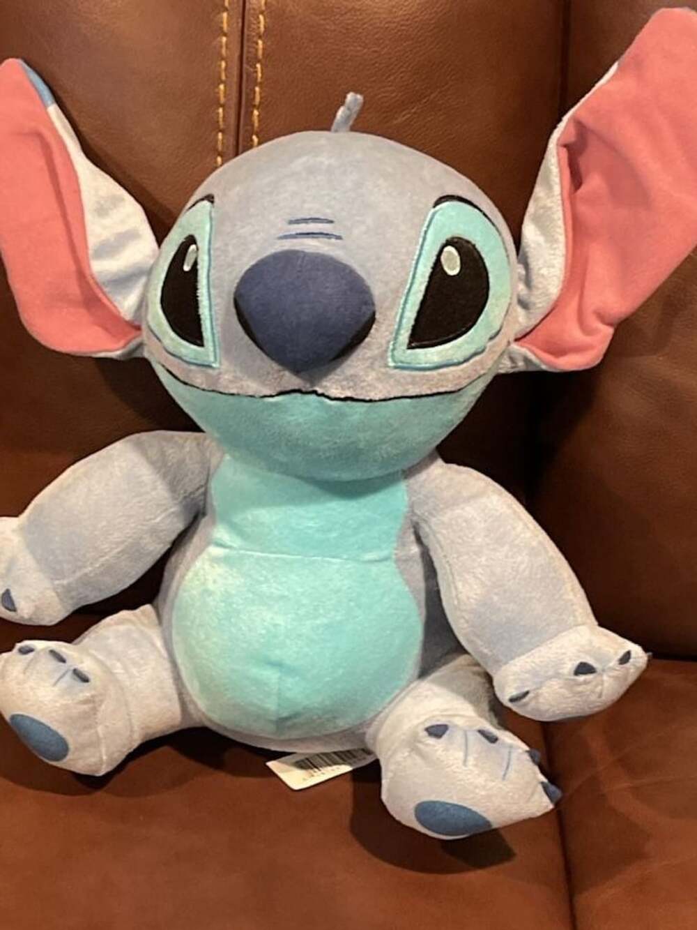 Disney Stitch Plush Blue Soft Toy Stuffed Animal Just Play